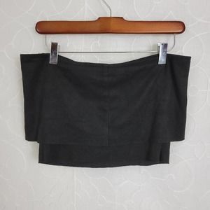 Oliveacious Womens Tube Top Size Medium Black Chic Fashion